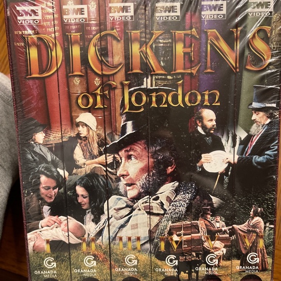 DICKENS OF LONDON VHS SERIES THE LIFE AND TIMES documentary Video SEALED…